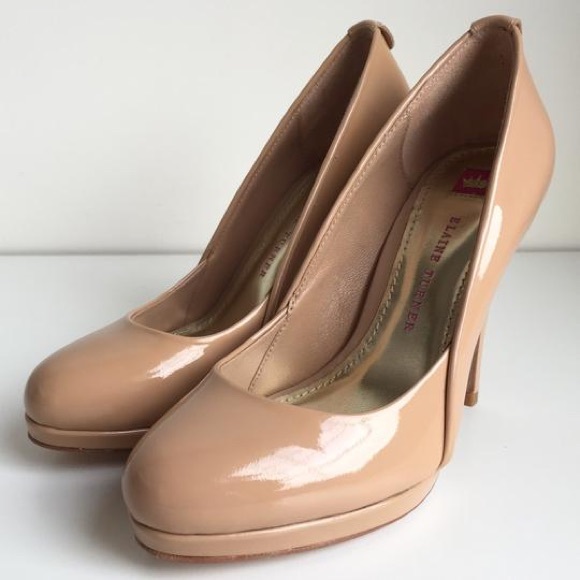 NIB 6 ELAINE TURNER Platform Pumps FAYE Stilettos - Picture 3 of 8